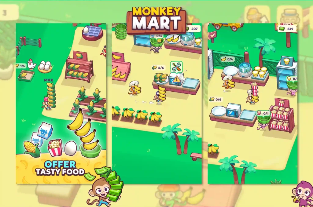 Storyline and Gameplay of Monkey Mart