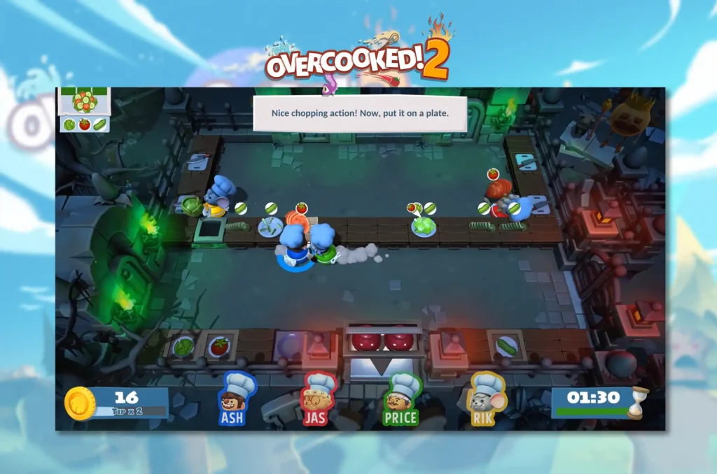 Tips and trick in Overcooked 2