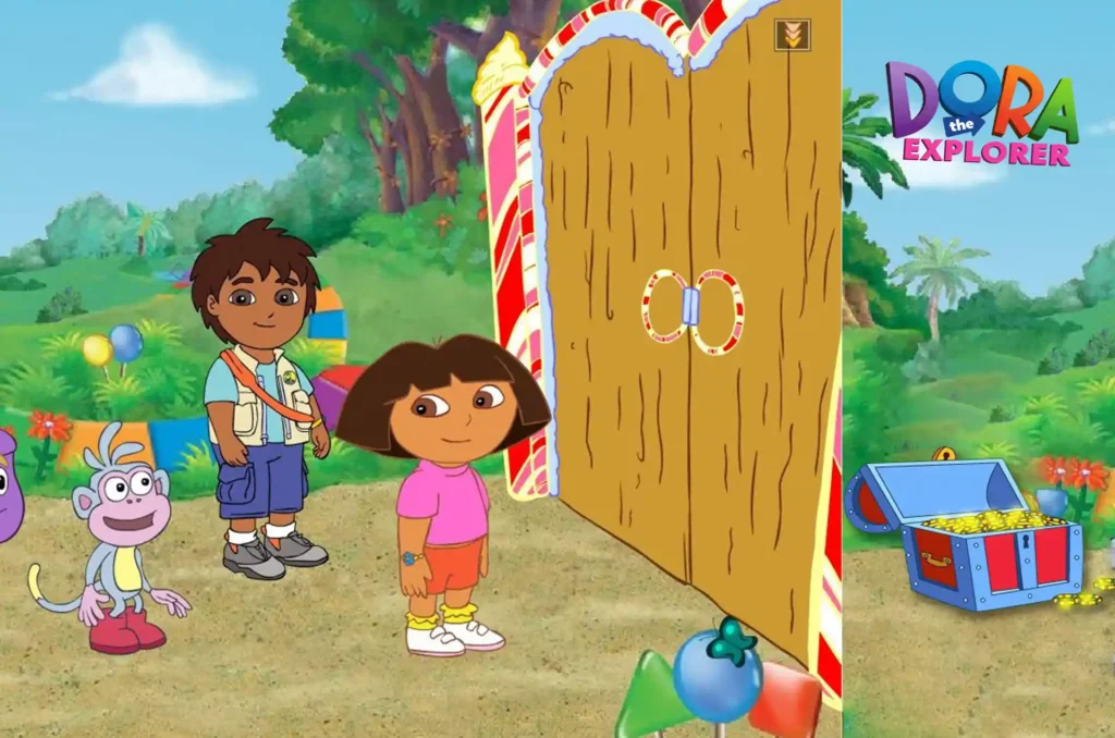 Cooperative Gameplay with Dora With Explorer