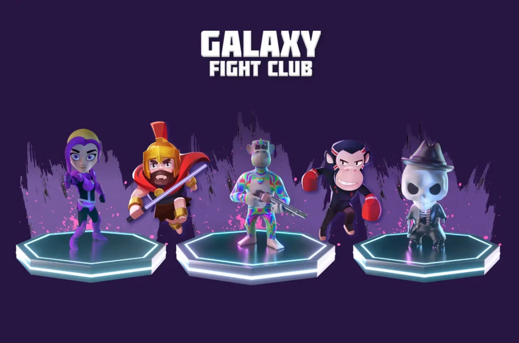 Dynamic Fighters in Galaxy Fight Club