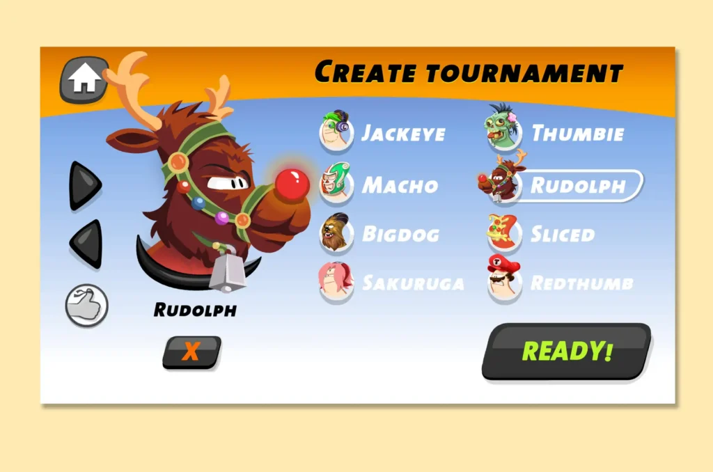 Tournaments in Thumb Fighter