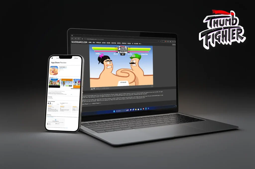 Mobile Apps & Online Versions of Thumb Fighter